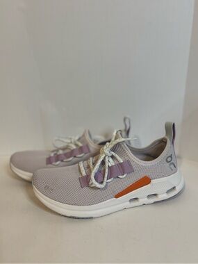 On Running women Lavender Athletic Shoes with Orange Accent